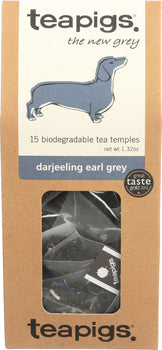 TEAPIGS: Darjeeling Earl Grey, 15 ea