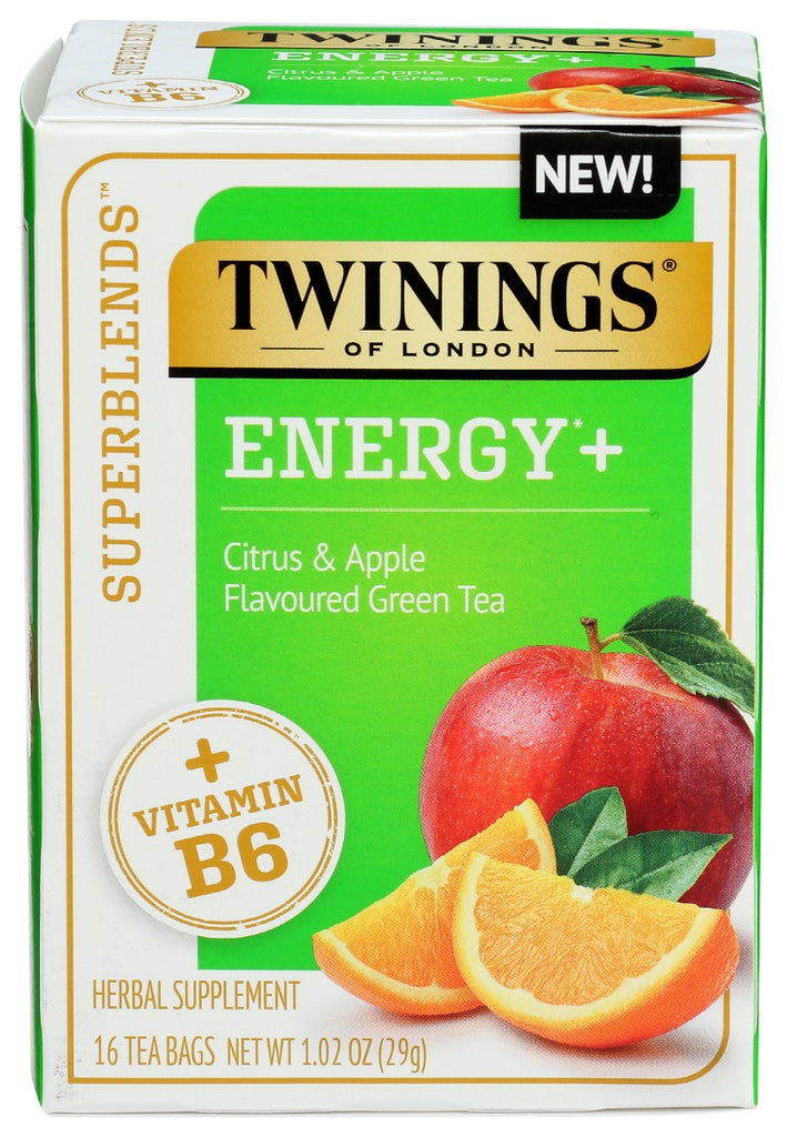 TWINING TEA: Superblends Energy Plus 16 bg