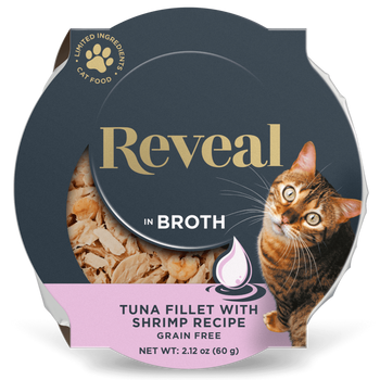 REVEAL: Tuna With Shrimp In Broth Pot Cat Food, 2.12 oz