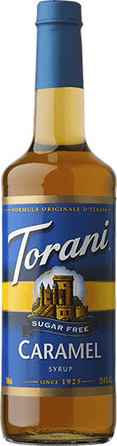 TORANI: Caramel Syrup Sugar Free, 25.4 fo