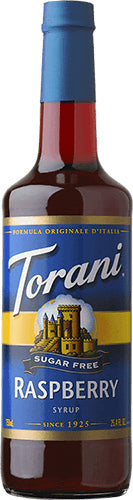 TORANI: Raspberry Syrup Sugar Free, 25.4 fo