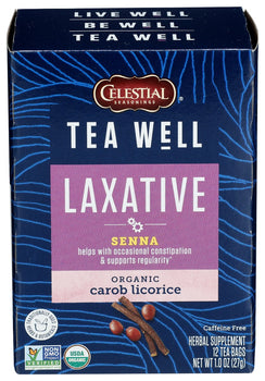 TEAWELL: Laxative Tea, 12 bg