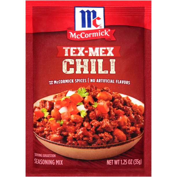 MC CORMICK: Tex Mex Chili Seasoning Mix, 1.25 oz