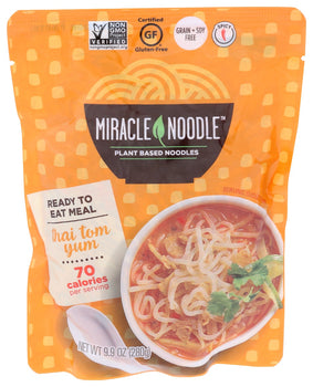 MIRACLE NOODLE: Ready To Eat Thai Tom Yum Noodle Soup, 280 gm