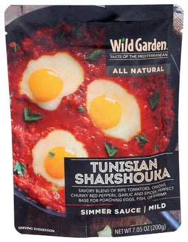 WILD GARDEN: Tunisian Shakshouka Simmer Sauce, 7.05 oz