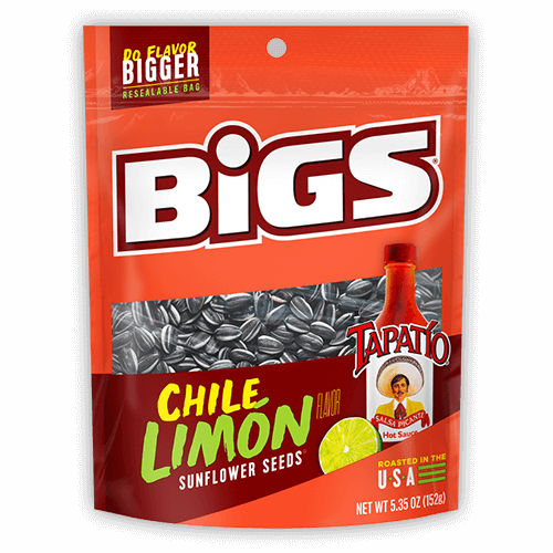 BIGS: Seed Snflwr Chile Limon, 5.35 oz