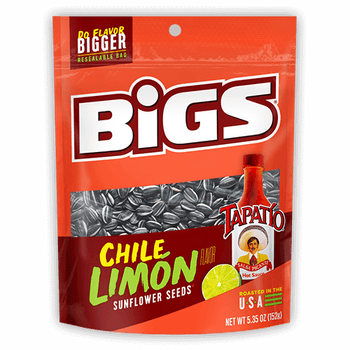 BIGS: Seed Snflwr Chile Limon, 5.35 oz