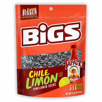 BIGS: Seed Snflwr Chile Limon, 5.35 oz