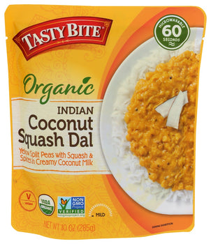 TASTY BITE: Coconut Squash Dal Entree, 10 oz