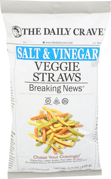 THE DAILY CRAVE: Salt Vinegar Veggie Straws, 5.5 oz