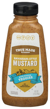 TRUE FOODS: Mustard Bavarian Style Hidden Veggies, 12 oz