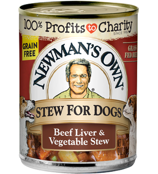 NEWMANS OWN ORGANIC: Dog Food Beef Liver & Vegetable Stew, 12 oz