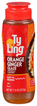 TY LING: Glaze Orange Ginger, 7.5 oz