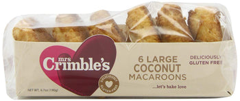 MRS CRIMBLES: Traditional Coconut Macaroons, 6.7 oz