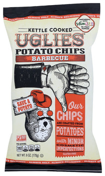 UGLIES: Barbecue Potato Chips, 6 oz