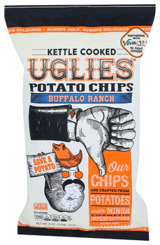 UGLIES: Buffalo Ranch Potato Chips, 6 oz