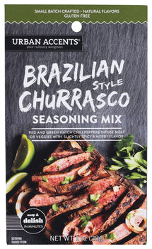 URBAN ACCENTS: Brazilian Churrasco Seasoning, 1 oz