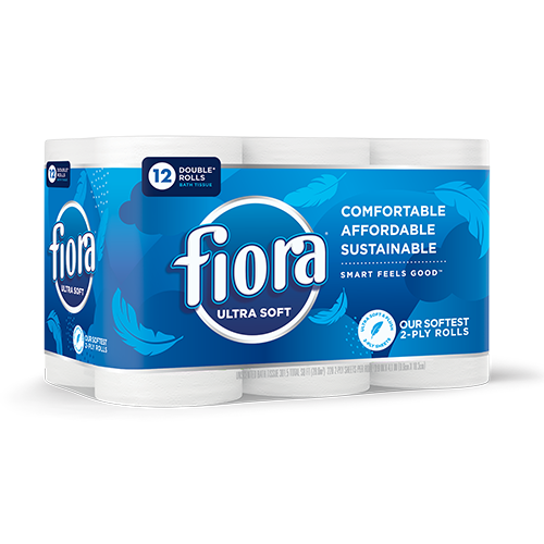 FIORA: Tissue Bath Ultra 12Pk, 12 pk