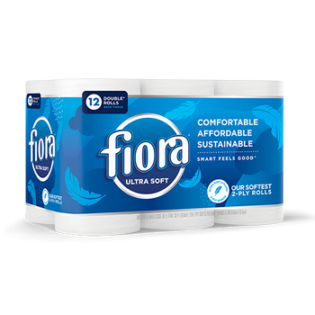 FIORA: Tissue Bath Ultra 12Pk, 12 pk