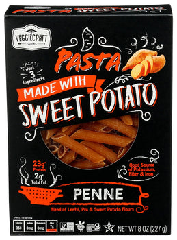 VEGGIECRAFT: Sweet Potato Pasta, 8 oz