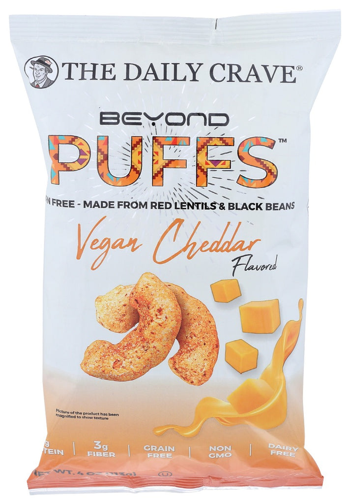 THE DAILY CRAVE: Beyond Puffs Vegan Cheddar, 4 oz