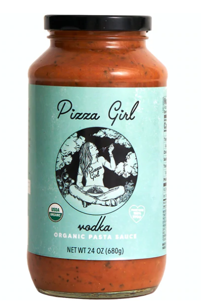 PIZZA GIRL: Vodka Organic Pasta Sauce, 24 oz