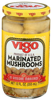 VIGO: Marinated Mushrooms, 12 oz