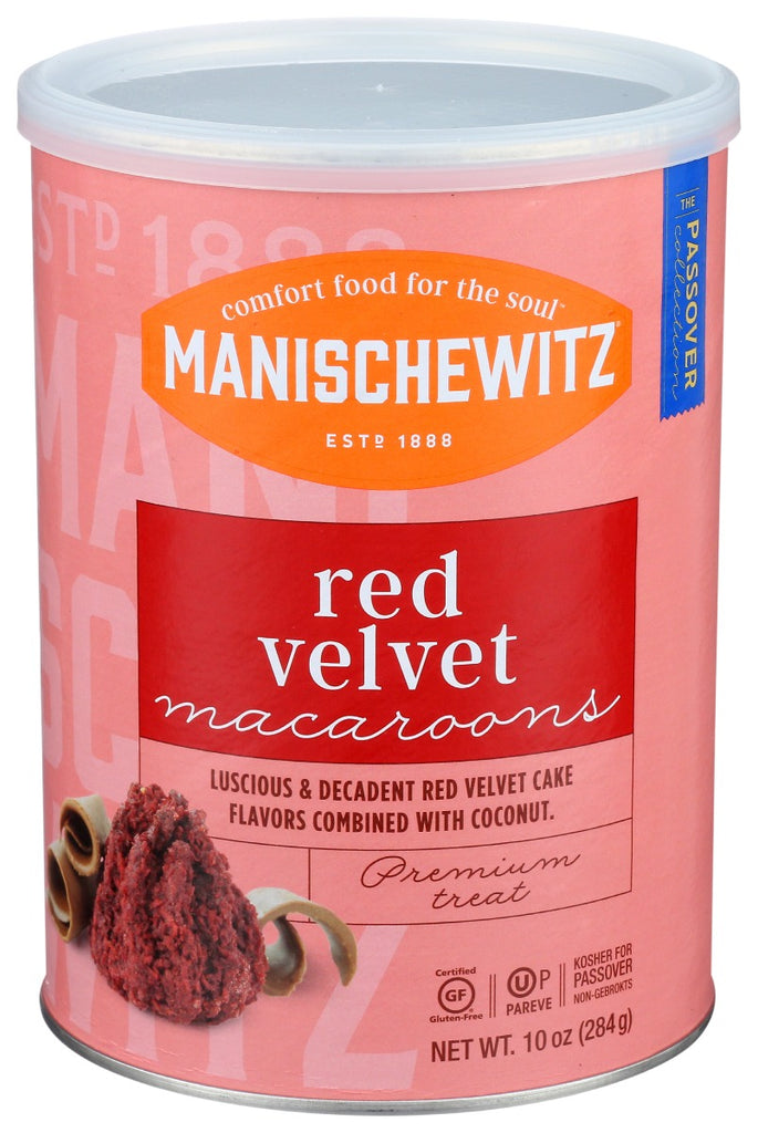 MANISCHEWITZ: Red Velvet Macaroons, 10 oz