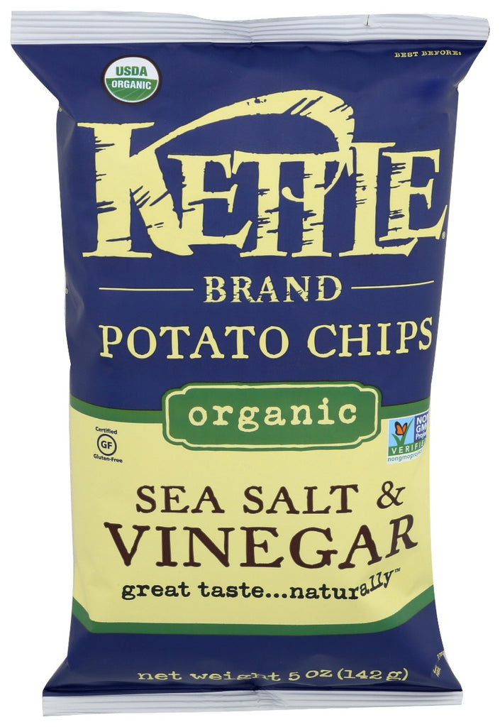 KETTLE FOODS: Sea Salt and Vinegar, 5 oz