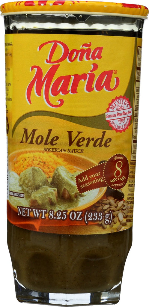 DONA MARIA: Mole Verde, 8.25 oz