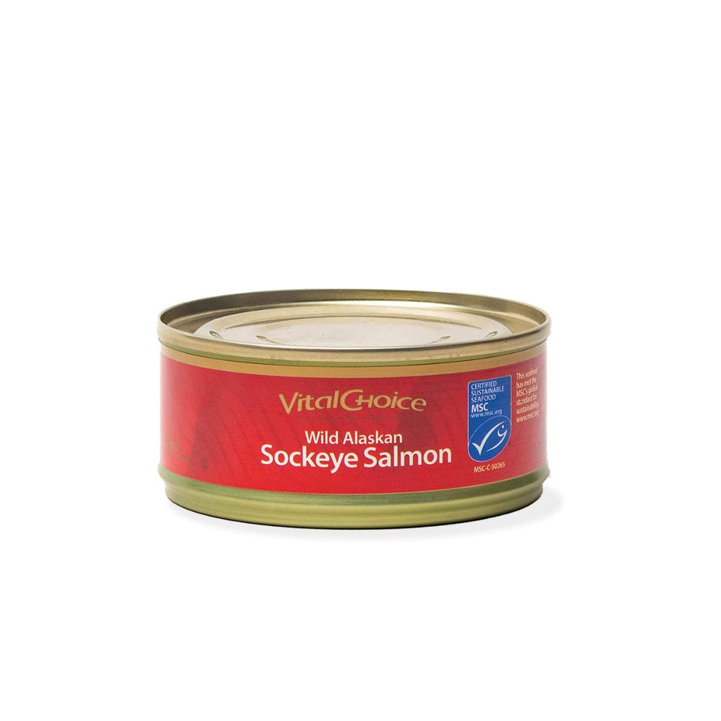 VITAL CHOICE: Wild Alaskan Sockeye Salmon, 3.75 oz