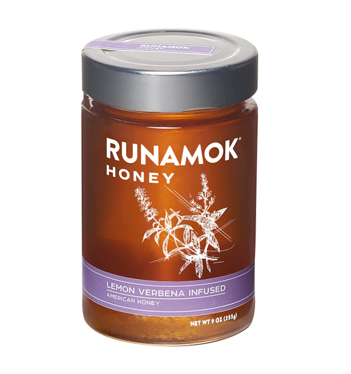 RUNAMOK MAPLE: Lemon Verbena Infused Honey, 9 oz