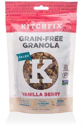 KITCHFIX: Granola Grain Free Vanilla Berry, 8 oz