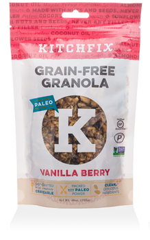 KITCHFIX: Granola Grain Free Vanilla Berry, 8 oz