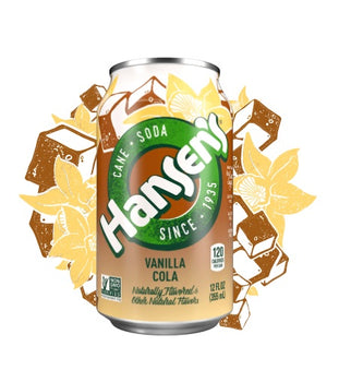 HANSEN: Cane Soda Vanilla Cola 6-12oz, 72 oz