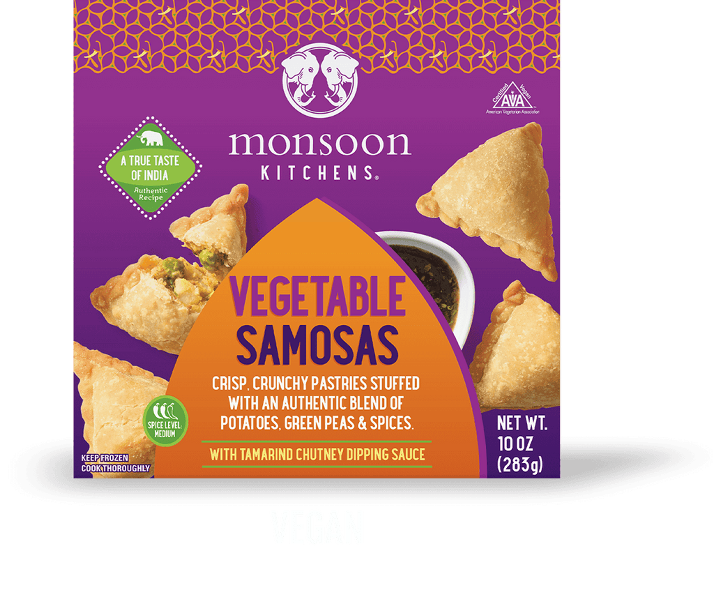 MONSOON KITCHENS INC: Samosa Frz Vegetable, 10 oz