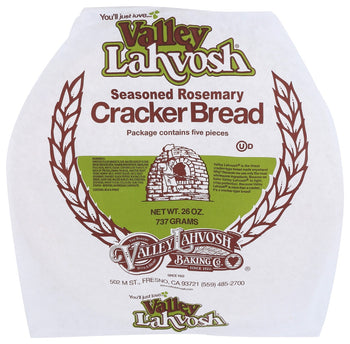 VALLEY LAHVOSH: Seasoned Rosemary Cracker Bread, 26 oz