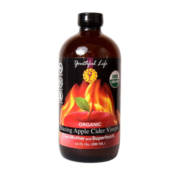 BLAZING APPLE CIDER VINEGAR: Blazing Apple Cider Vinegar, 16 oz