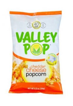 VALLEY POP: Popcorn Cheddar Cheese, 6.5 oz