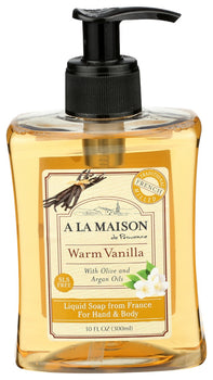 A LA MAISON: Liquid Soap Warm Vanilla, 10 fo