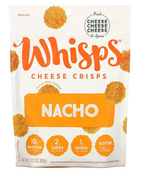 WHISPS: Nacho Cheese Crisps, 2.12 oz