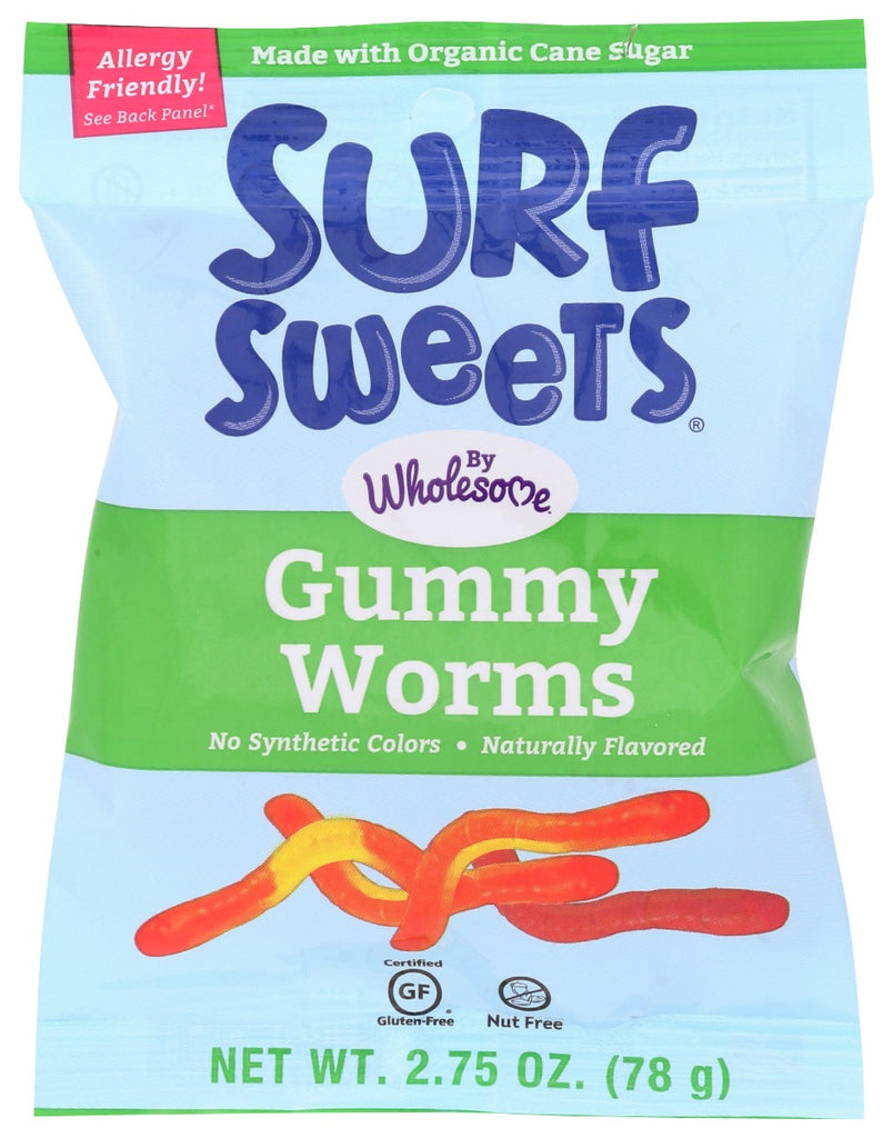 SURF SWEETS: Gummy Worms, 2.75 oz