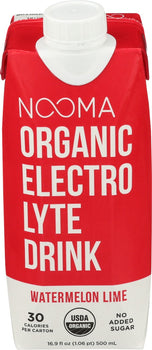 NOOMA: Organic Sports Drinks Watermelon Lime, 16.9 oz