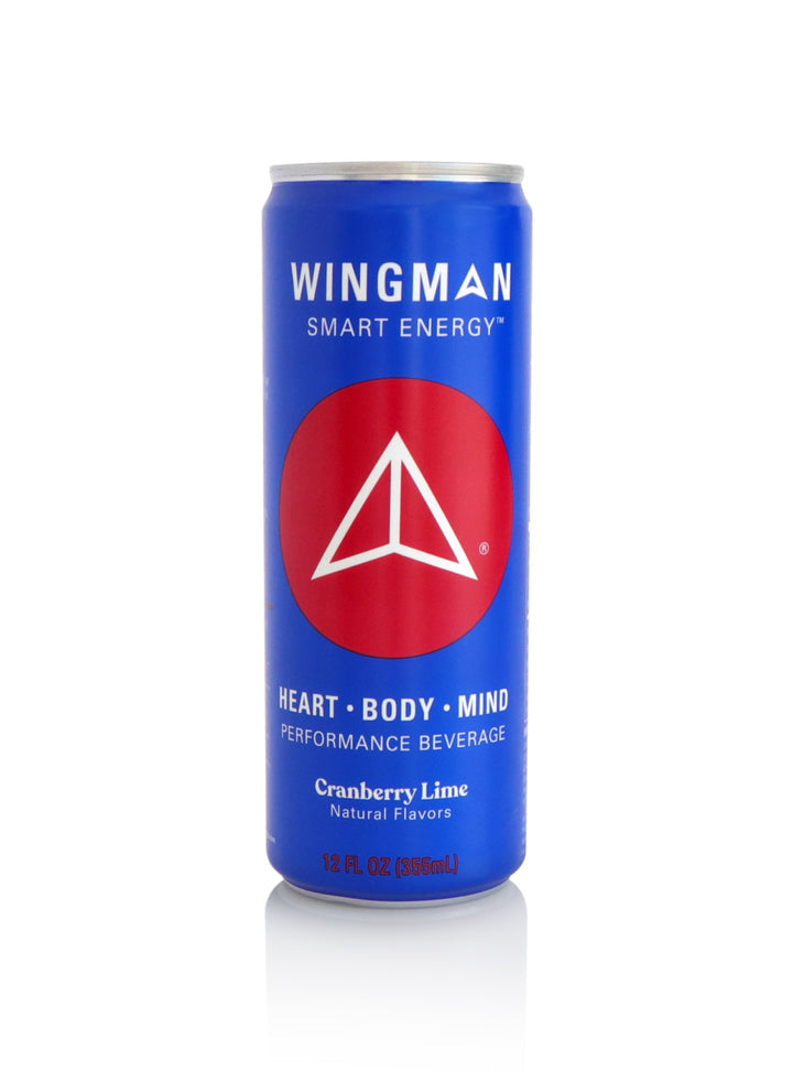 WINGMAN SMART ENERGY: Cranberry Lime Performance Beverage, 12 fo