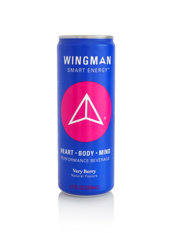 WINGMAN SMART ENERGY: Very Berry Performance Beverage, 12 fo