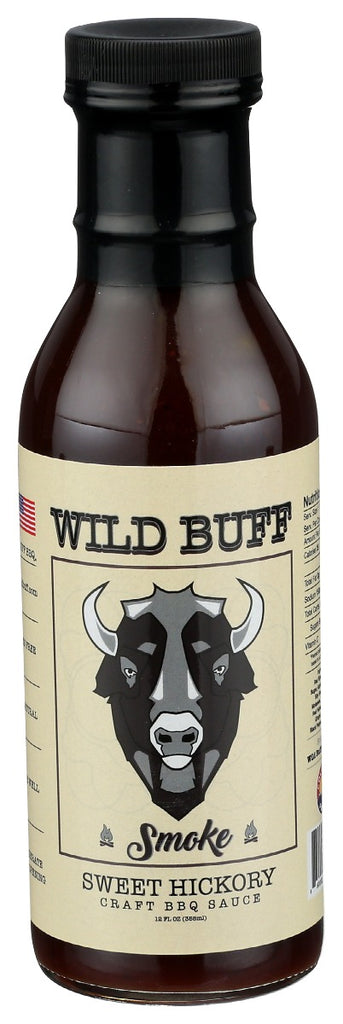 WILD BUFF: Smoke Sweet Hickory Bbq Sauce, 12 oz