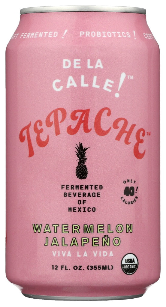 DE LA CALLE: Tepache Watermelon Jalapeno, 12 oz