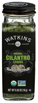 WATKINS: Organic Cilantro Leaves, 0.63 oz