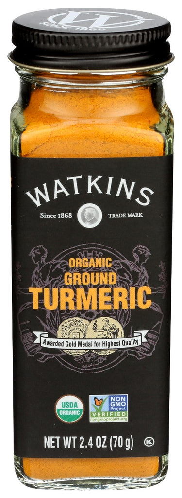 WATKINS: Organic Ground Turmeric, 2.4 oz