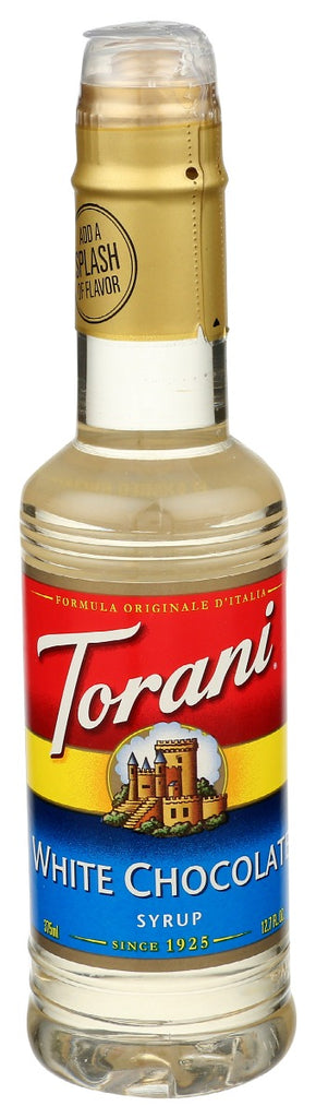 TORANI: White Chocolate Syrup, 12.7 fo